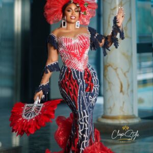 Robe haute couture Ndop